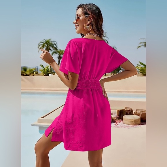 Catching Memories Short Sleeve Summer Dresses - Picture 2 of 3